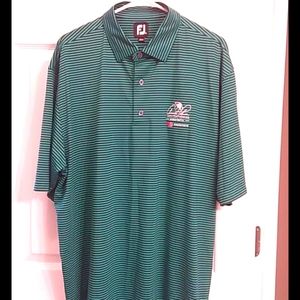 Footjoy polo.  Arnold Palmer Invitational logo.